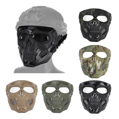 Scary skull Halloween horror helmet mask