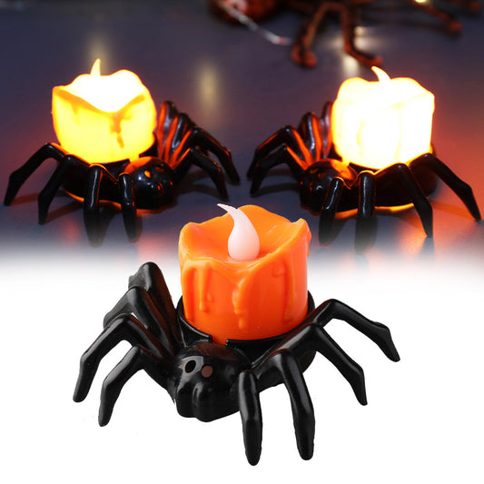 Halloween spider candle holder table decoration